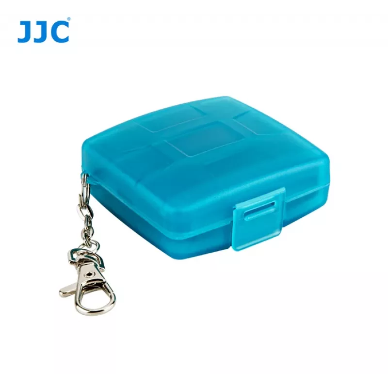 JJC puzdro na pamäťové karty pre 4 SD / SDHC / SDXC karty - čierne