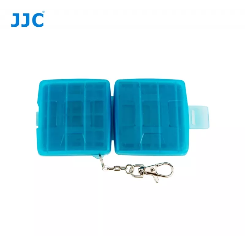 JJC puzdro na pamäťové karty pre 4 SD / SDHC / SDXC karty - čierne