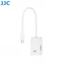 JJC PDB-UC USB-C čítačka Micro SD kariet s 2x USB-C konektormi, Space Grey