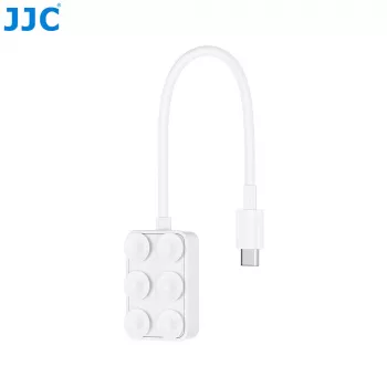 JJC PDB-UC USB-C čítačka Micro SD kariet s 2x USB-C konektormi, Space Grey