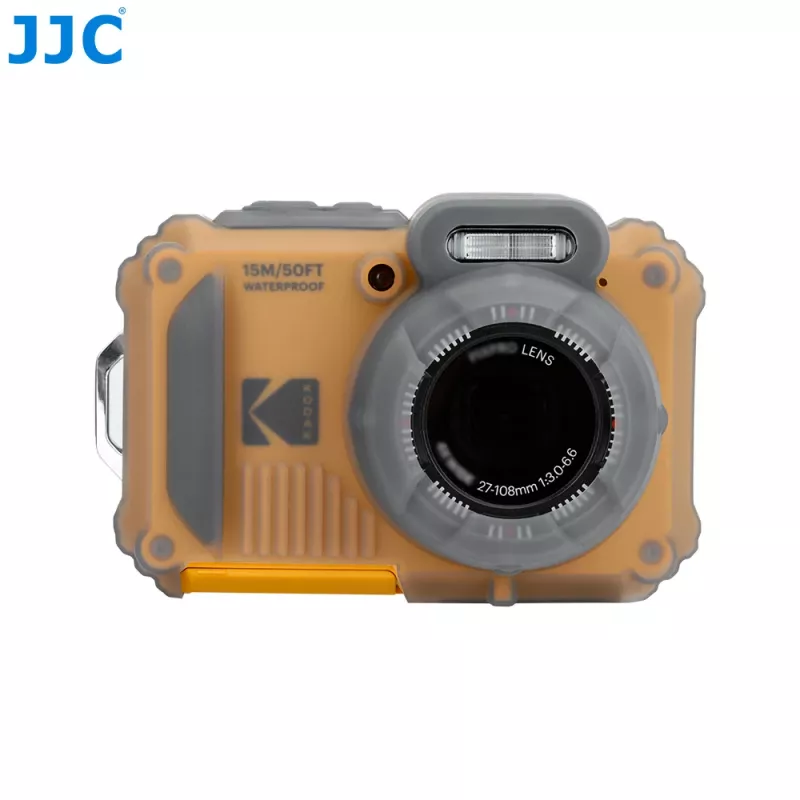 JJC SCC-WPZ2 silikónové ochranné puzdro pre Kodak PIXPRO WPZ2 kameru - čierne