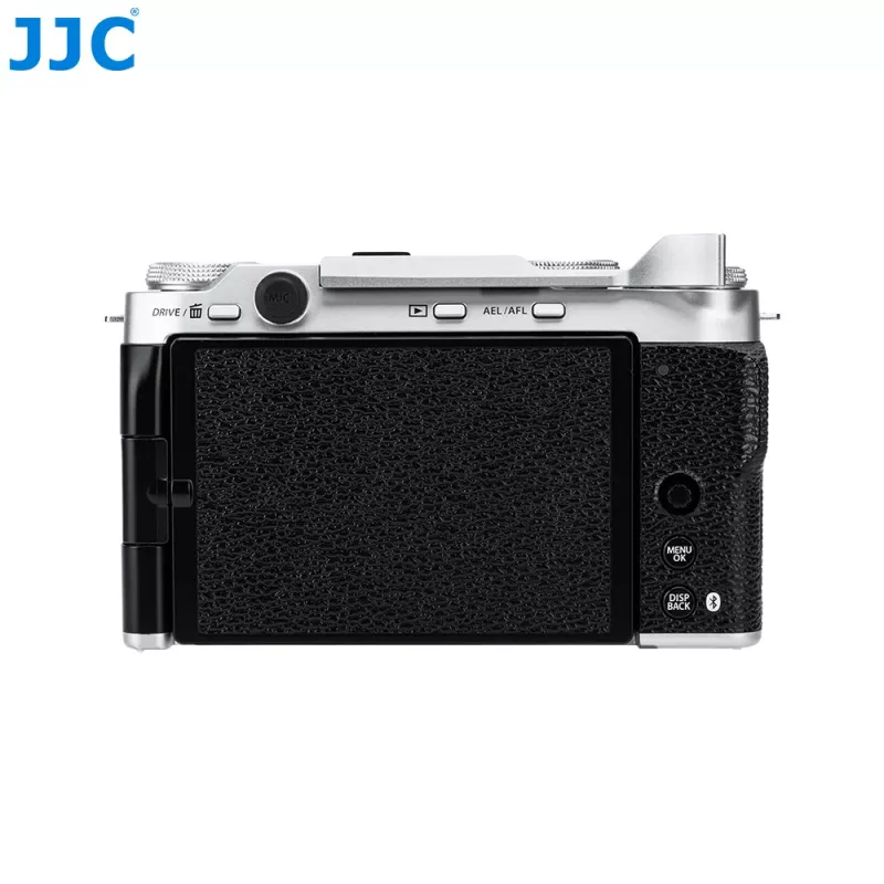 JJC opierka palca pre Fujifilm X-M5 / XM5 / TA-XM5 strieborná