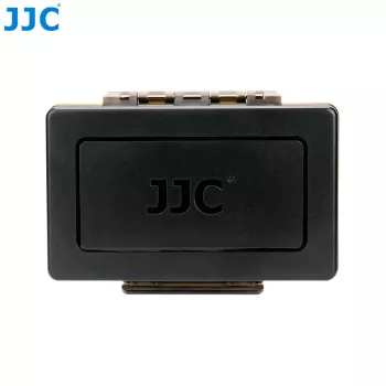 JJC box na ukladanie batérií pre 16x AAA batérie - priehľadný PP plast