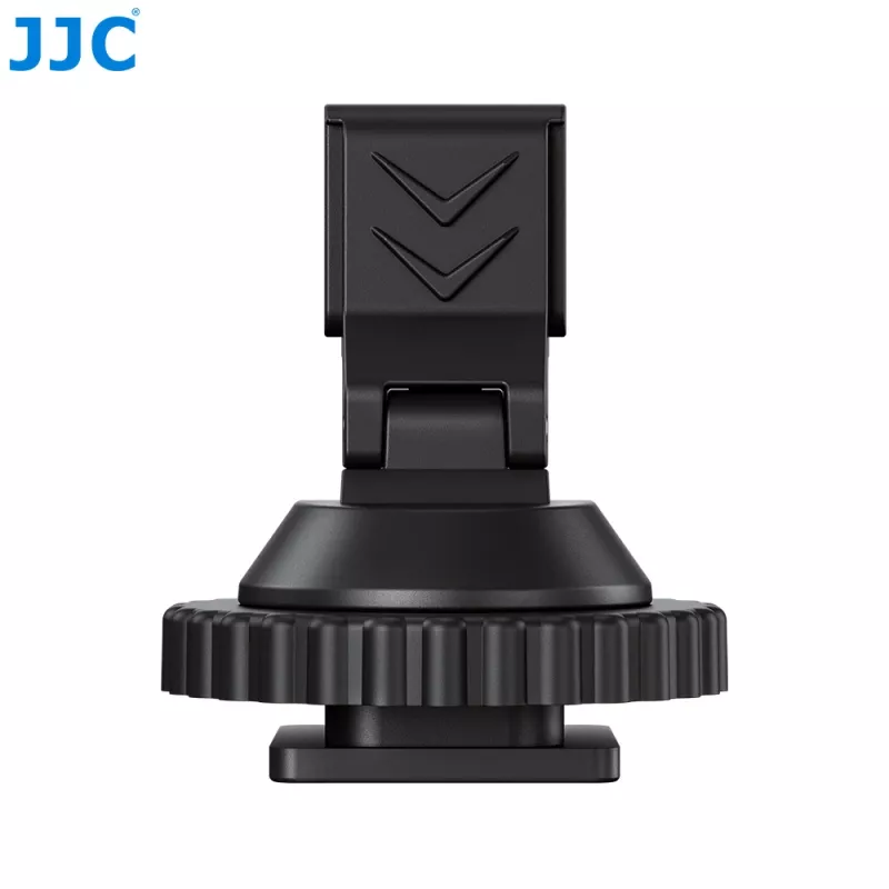 JJC HC-DMN adaptér zo sánok na závit 1/4 inch-20 pre držiak mikrofónu, čierny