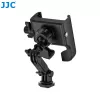 JJC PM-CS1 adaptérový držiak so závitom 1/4 inch pre telefón, smartfón, GoPro, štandardné ISO sánky, čierny