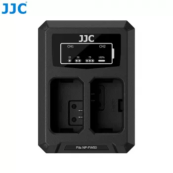 JJC duálna USB-C nabíjačka pre Sony NP-FW50 (DCH-FW50TC)