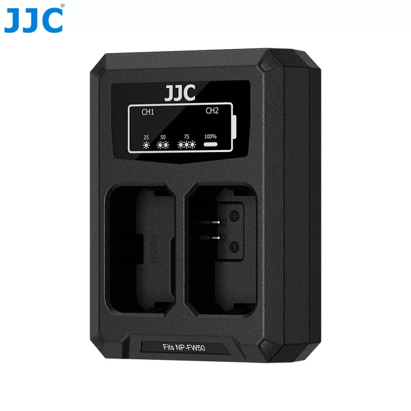 JJC duálna USB-C nabíjačka pre Sony NP-FW50 (DCH-FW50TC)