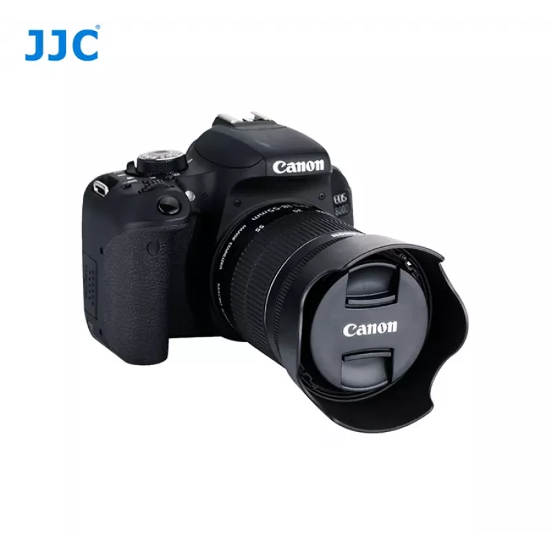 JJC slnečná clona pre Canon EW-63C - tulipánová, čierna
