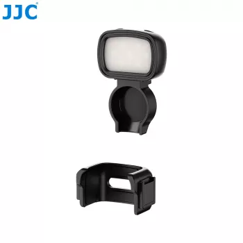 JJC mini magnetické LED prídavné svetlo pre DJI Osmo Pocket 3, CRI≥95, 15 LED, USB-C nabíjateľné