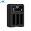 JJC trojitá USB nabíjačka batérií pre Ricoh DB-120 (3 sloty) - DCH-DB120TC
