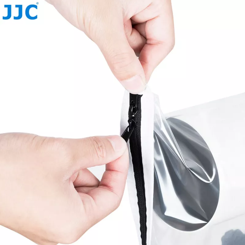 JJC TC-K2 2x ochranný obal proti dažďu pre teleskopický ďalekohľad - čierny
