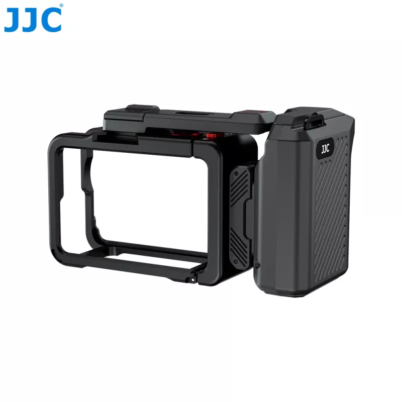 JJC SSK-OA6 rukoväť + rámový držiak + adaptér na kamerovú topánku pre DJI Osmo Action 6