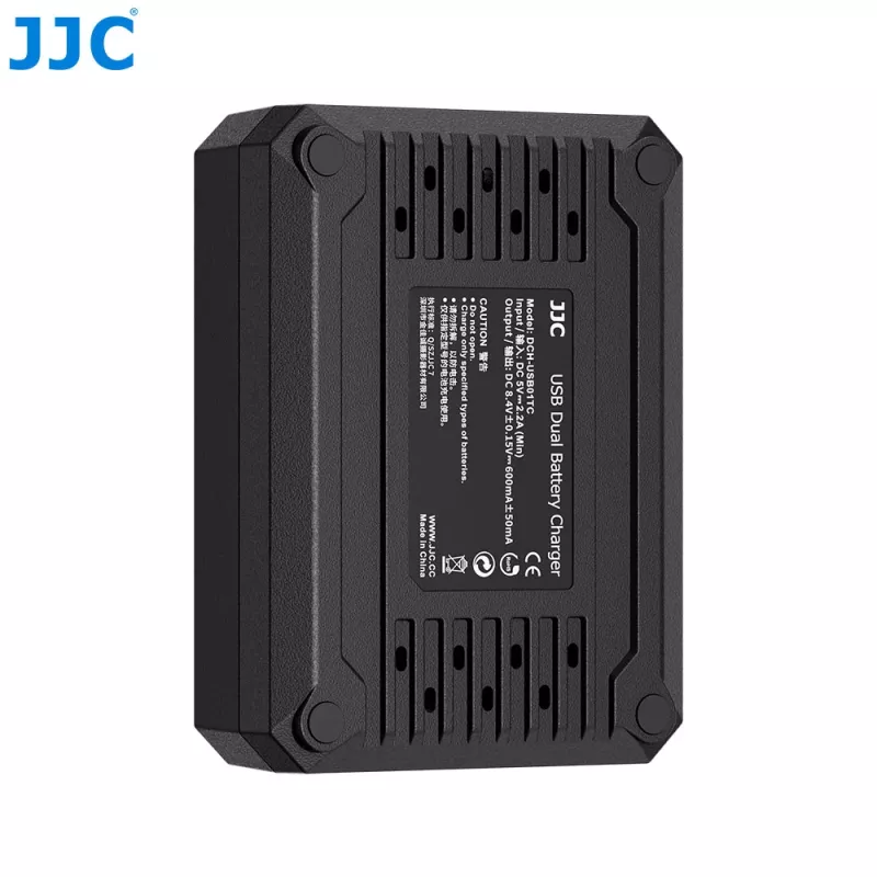 JJC duálna USB nabíjačka pre batérie Olympus BLS-1 BLS-5 BLS-50