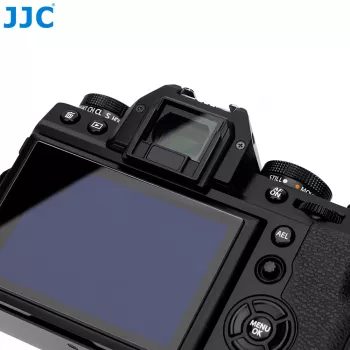 JJC ochranná fólia displeja z tvrdeného skla pre Fujifilm X-T5, X-T4, X-T3 hľadáčik - tvrdosť 9H, odolná proti poškriabaniu, proti odtlačkom prstov