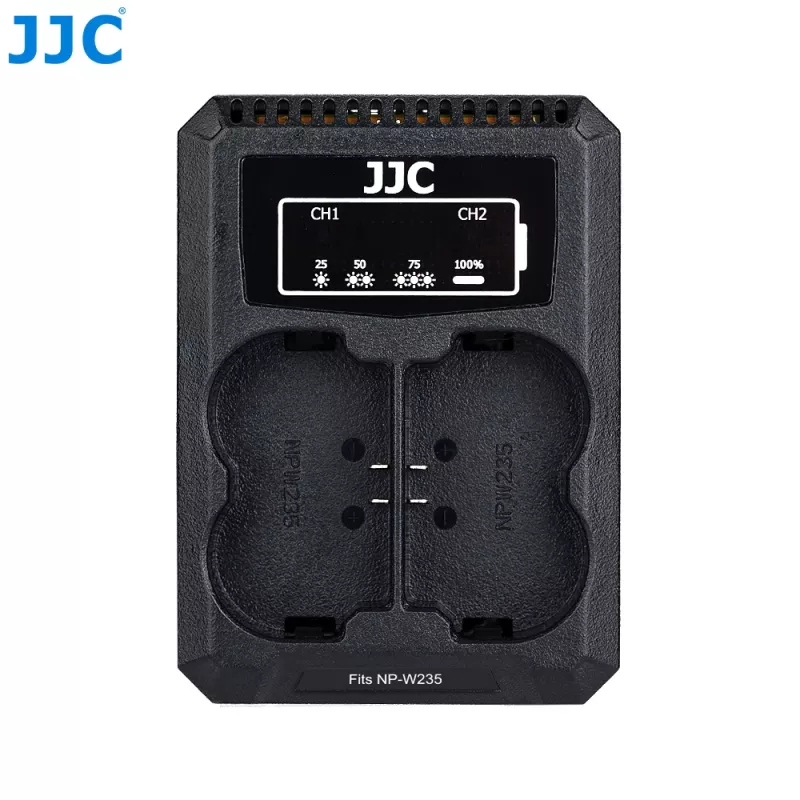 JJC duálna USB nabíjačka pre Fujifilm NP-W235