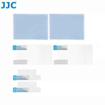 JJC 2x ochranná fólia LCD displeja + ochranná fólia horného LCD pre Canon 6D Mark II
