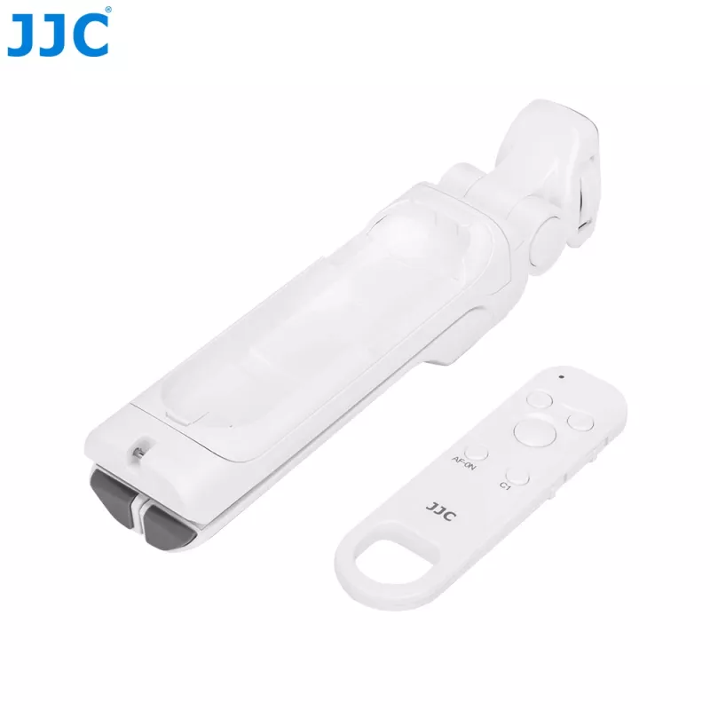 JJC TP-S1 Bluetooth rukoväť na fotografovanie mini statív biela náhrada za Sony GP-VPT2BT