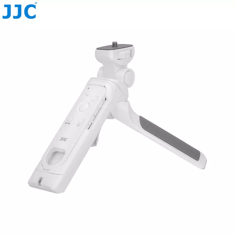 JJC TP-S1 Bluetooth rukoväť na fotografovanie mini statív biela náhrada za Sony GP-VPT2BT