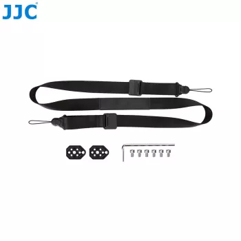 JJC NS-DST dvojitá rukoväť s ramenným popruhom pre DJI RS 2 / RSC 2 / RS 3 / RS 3 Pro / RS 3 Mini
