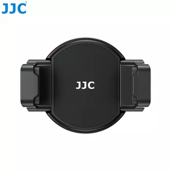 JJC MS-SPC1 čierny magnetický držiak telefónu s 1/4 palcovým závitom a 2 držiakmi so svetlicou pre iPhone MagSafe