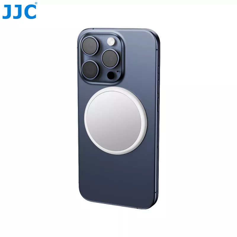 JJC MS-M2 vlog zrkadlo na selfie pre smartfón, kompatibilné s MagSafe, biele