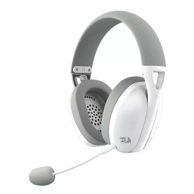 Redragon H848 IRE Pro biela/sivá tri-módový bezdrôtový herný headset