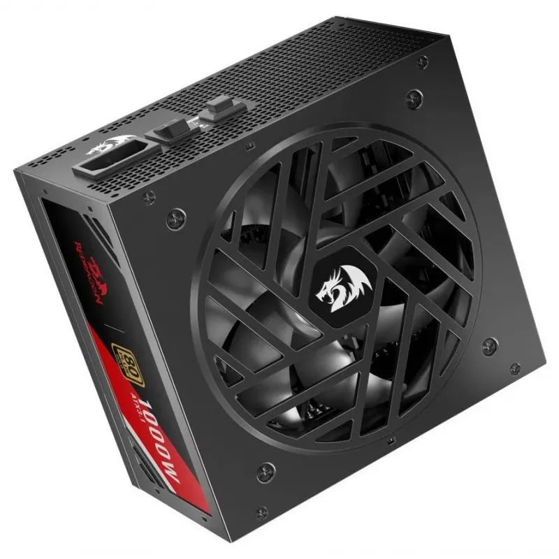 Redragon Master GC-MS03 1000W napájací zdroj, 80 PLUS Standard, ATX, neomodulárny, 120mm ventilátor, čierny