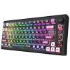 Redragon K732MC-RGB-PRO Uranus Pro 82 75% mechanická klávesnica, Hot-Swappable, RGB, USB-C, čierna