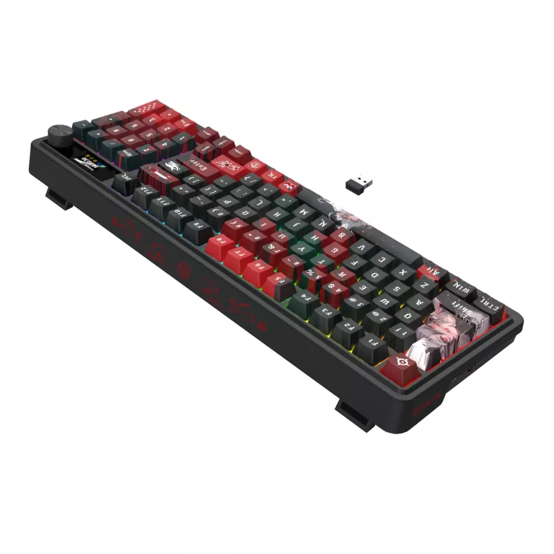 Redragon ARTEMIS PRO K719AK-RGB-PRO 75% Tri-Mode mechanická herná klávesnica