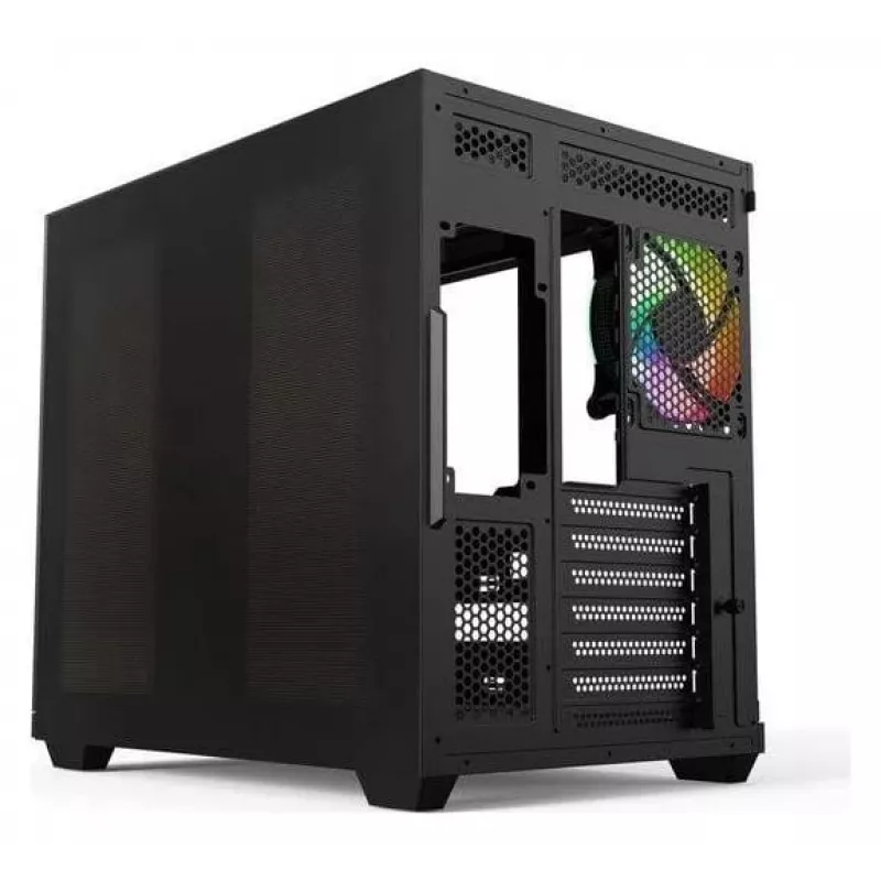 Redragon Vision ARGB GC-625-PRO Mid-Tower herné puzdro, čierne, tvrdené sklo, 4x120 mm ARGB ventilátory