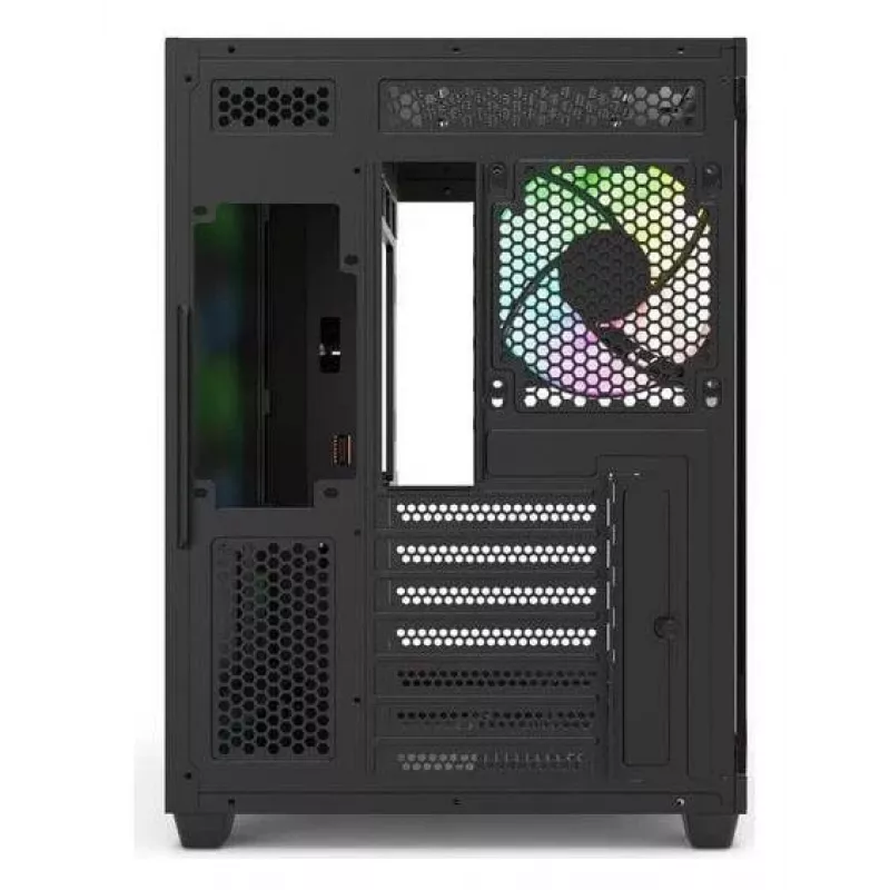 Redragon Vision ARGB GC-625-PRO Mid-Tower herné puzdro, čierne, tvrdené sklo, 4x120 mm ARGB ventilátory