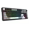 Redragon ARLOKKS QMK K742 75% Tri-Mode mechanická klávesnica, Hot-Swappable, Gasket Mount, RGB, čierna