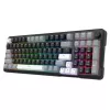 Redragon ARLOKKS QMK K742 75% Tri-Mode mechanická klávesnica, Hot-Swappable, Gasket Mount, RGB, čierna