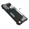 Redragon ARLOKKS QMK K742 75% Tri-Mode mechanická klávesnica, Hot-Swappable, Gasket Mount, RGB, čierna