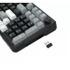 Redragon ARLOKKS QMK K742 75% Tri-Mode mechanická klávesnica, Hot-Swappable, Gasket Mount, RGB, čierna