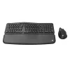 Redragon BS-7162 MAX Bezdrôtový set klávesnice a vertikálnej myši, 2,4 GHz, čierny