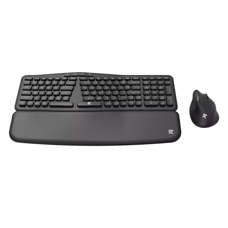 Redragon BS-7162 MAX Bezdrôtový set klávesnice a vertikálnej myši, 2,4 GHz, čierny