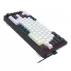 Redragon Ucal Magnetic K673WB-RGB-M 75% Tri-Mode mechanická herná klávesnica, biela/čierna