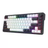 Redragon Ucal Magnetic K673WB-RGB-M 75% Tri-Mode mechanická herná klávesnica, biela/čierna