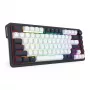Redragon Ucal Magnetic K673WB-RGB-M 75% Tri-Mode mechanická herná klávesnica, biela/čierna