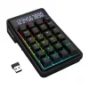 Redragon Cove K733-RGB-WL 60% Tri-Mode mechanická klávesnica, Hot-Swappable, RGB, čierna