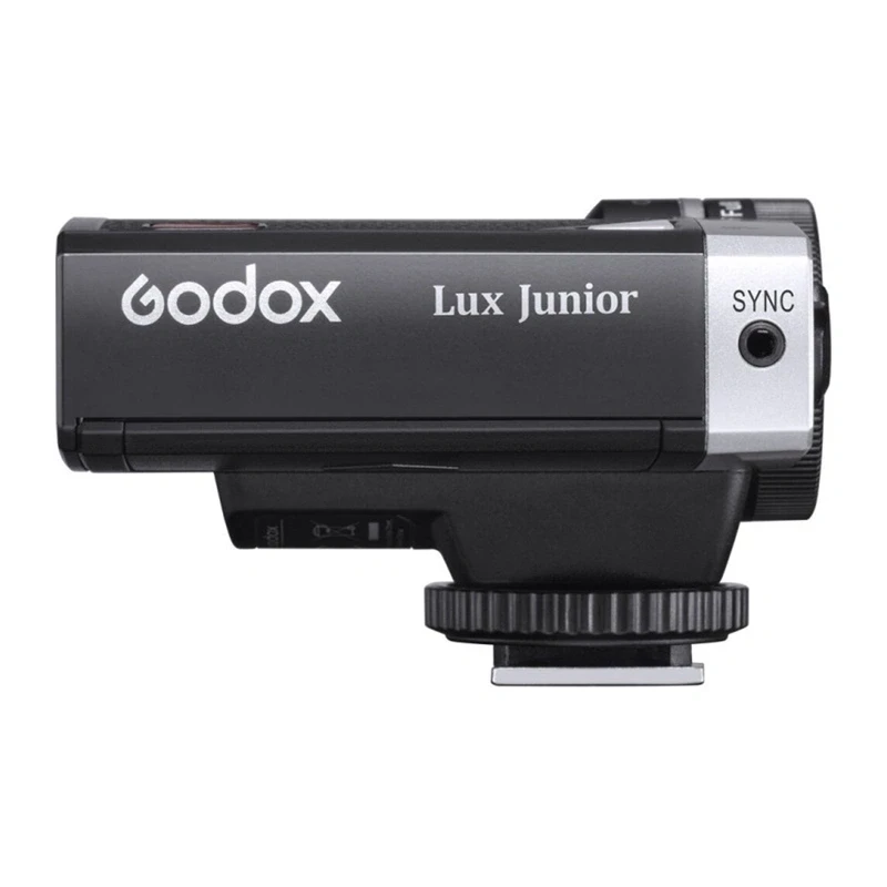 Godox Lux Junior retro blesk fotoaparátu čierny