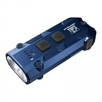 Nitecore TIP3 kľúčenková baterka, modrá, 720 lúmenov