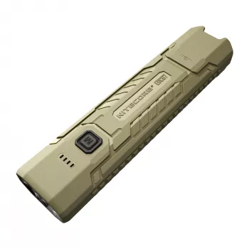 Nitecore EDC07 Desert Tan baterka 1200 lúmenov USB-C nabíjateľná