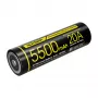 Nitecore 21700 Li-ion batéria 5500mAh 20A 3,6V Button Top