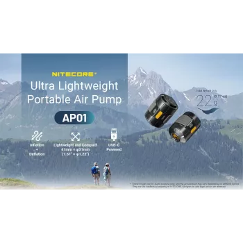 Nitecore AP01 elektrická pumpa