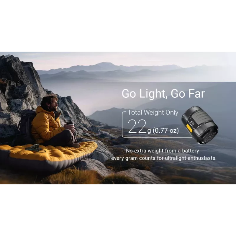 Nitecore AP01 Elektrická pumpa