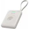 Baseus EnerFill FW11 5W power banka pre Apple Watch s integrovaným káblom - biela