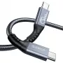 ORICO Thunderbolt 4 kábel USB-C 40 Gbit/s 8K60Hz PD 100W 2m čierny