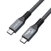 ORICO Thunderbolt 4 kábel USB-C 40 Gbit/s 8K60Hz PD 100W 2m čierny
